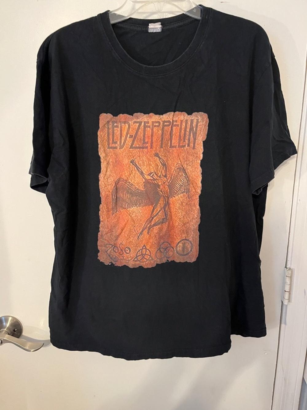 Led Zeppelin black T-shirt 3X vintage.